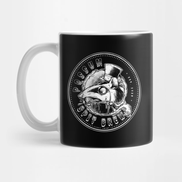 Possum Spit Brew (Black Print) by indiespiv